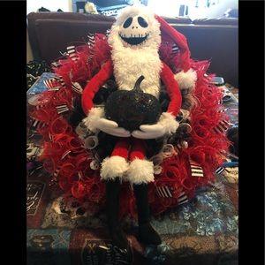 Disney jack skeleton wreath
